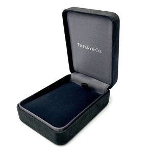 Authentic Tiffany & Co Suede Necklace Box